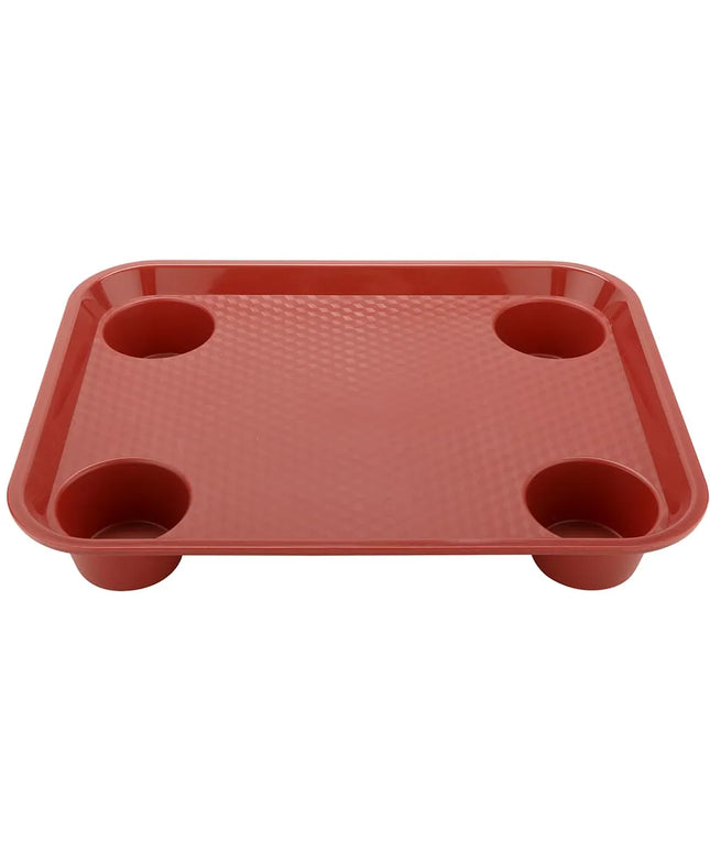 Khay Thức Ăn Nhanh Nhựa GET 43.2 cm x 35.6 cm Màu Đỏ (FT-20-R)