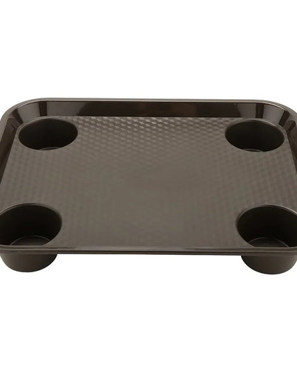 Khay Thức Ăn Nhanh Nhựa GET 43.2 cm x 35.6 cm Màu Nâu (FT-20-BR)