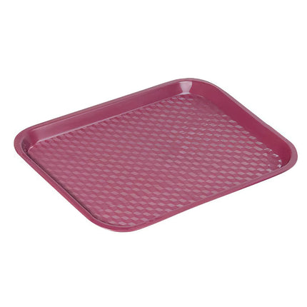 Khay Thức Ăn Nhanh Nhựa GET 44.5 cm x 35.6 cm Burgundy (FT-18-BU)