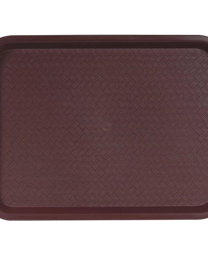 Khay Thức Ăn Nhanh Winco FFT-1216U Nhựa 40.6 x 30.5 cm Đỏ Burgundy