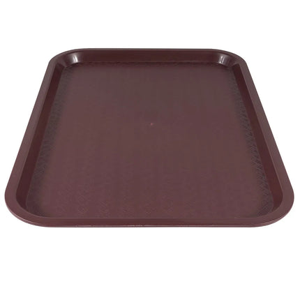 Khay Thức Ăn Nhanh Winco FFT-1216U Nhựa 40.6 x 30.5 cm Đỏ Burgundy