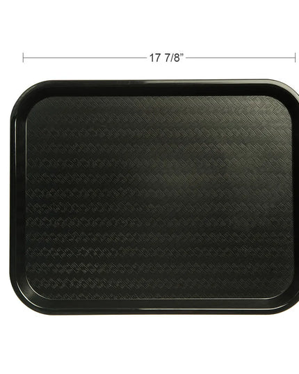 Khay Thức Ăn Nhựa Carlisle 45.2 cm x 35.6 cm Đen (CT141803)