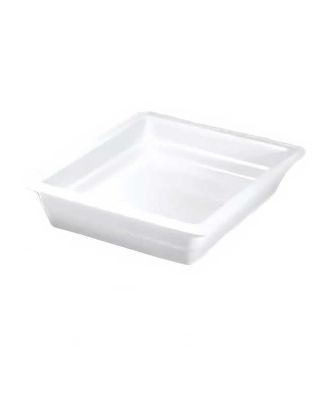 Khay Thực Phẩm Nửa Khay Sâu 6.4 cm Hall China HL1016P0AWHA Sứ Trắng