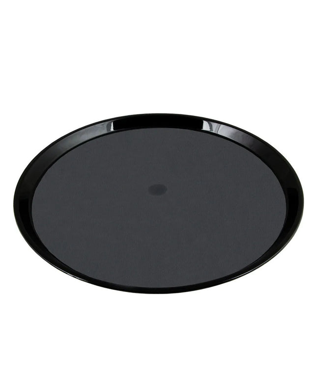 Khay Tròn Cambro PT1600110 40.6 cm - Polytread, Màu Đen
