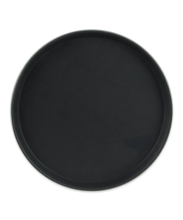Khay Tròn GET NS-1400-BK Melamine Màu Đen 35.6 cm