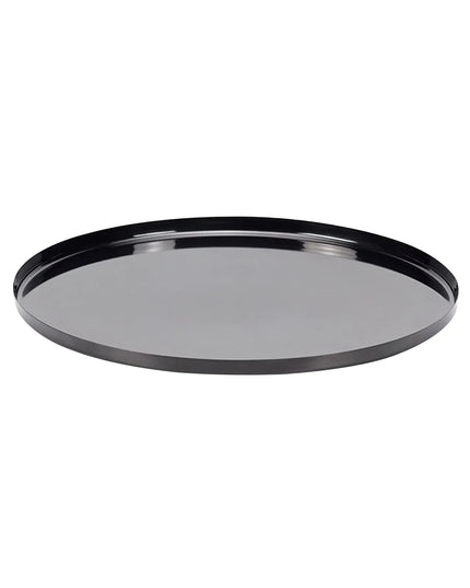 Khay Tròn Modern Edge Service Ideas TRME12RIBX Thép Không Gỉ Màu Đen Onyx 30.5 cm