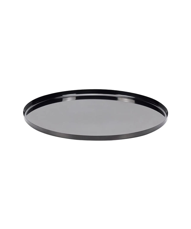 Khay Tròn Modern Edge Service Ideas TRME12RIBX Thép Không Gỉ Màu Đen Onyx 30.5 cm