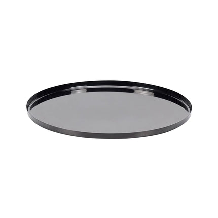 Khay Tròn Modern Edge Service Ideas TRME12RIBX Thép Không Gỉ Màu Đen Onyx 30.5 cm
