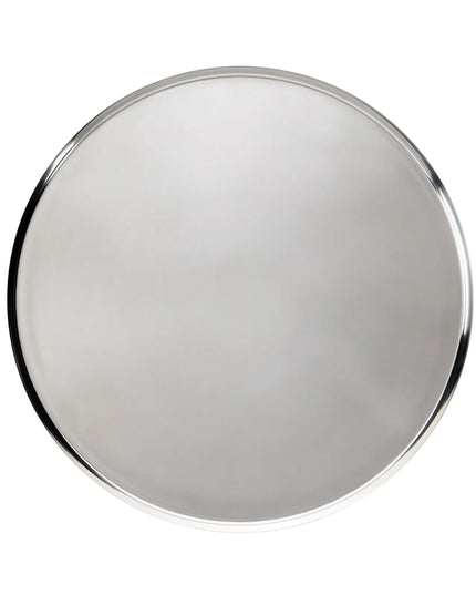 Khay Tròn Modern Edge Service Ideas TRME14RI Thép Không Gỉ Màu Bạc 35.6 cm