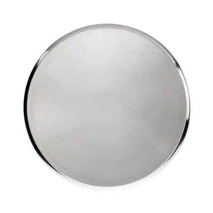 Khay Tròn Modern Edge Service Ideas TRME14RI Thép Không Gỉ Màu Bạc 35.6 cm