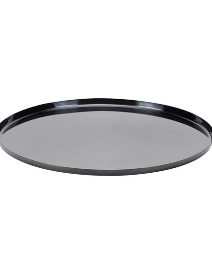 Khay Tròn Modern Edge Service Ideas TRME14RIBX Thép Không Gỉ Màu Đen Onyx 35.6 cm