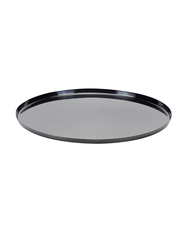Khay Tròn Modern Edge Service Ideas TRME14RIBX Thép Không Gỉ Màu Đen Onyx 35.6 cm