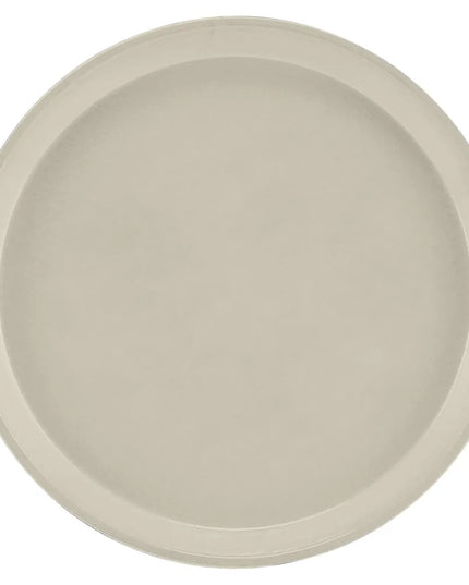 Khay Tròn Phục Vụ Cambro 1000538 Fiberglass 25.4 cm - Trắng Cottage