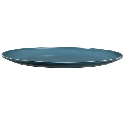 Khay Tròn Phục Vụ Cambro 1550401 Thấp Profile Fiberglass 40.6 cm - Xanh Đá Phiến