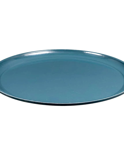 Khay Tròn Phục Vụ Cambro 1550401 Thấp Profile Fiberglass 40.6 cm - Xanh Đá Phiến