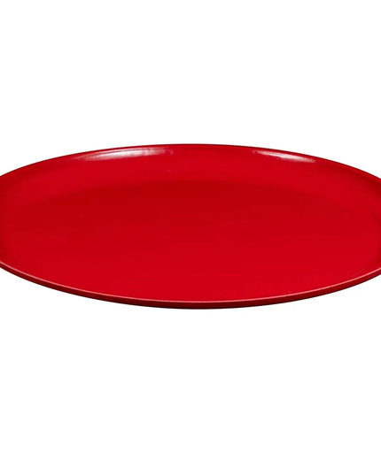 Khay Tròn Phục Vụ Cambro 1550510 Thấp Profile Fiberglass 40.6 cm - Đỏ Tín Hiệu