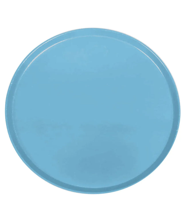 Khay Tròn Phục Vụ Cambro 1550518 Thấp Profile Fiberglass 40.6 cm - Xanh Robin Egg