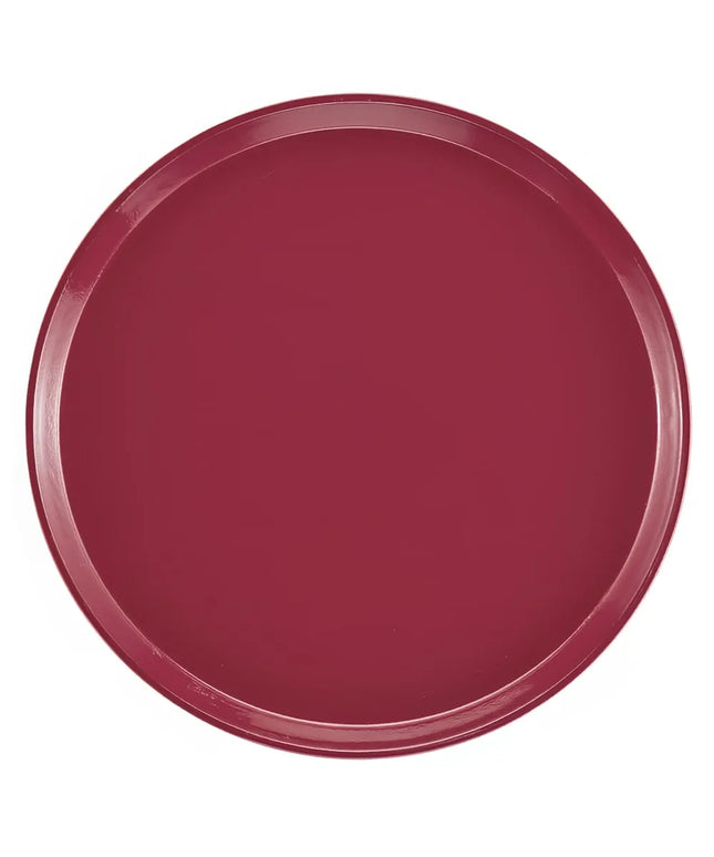 Khay Tròn Phục Vụ Cambro 1600410 Fiberglass 40.6 cm - Raspberry Cream