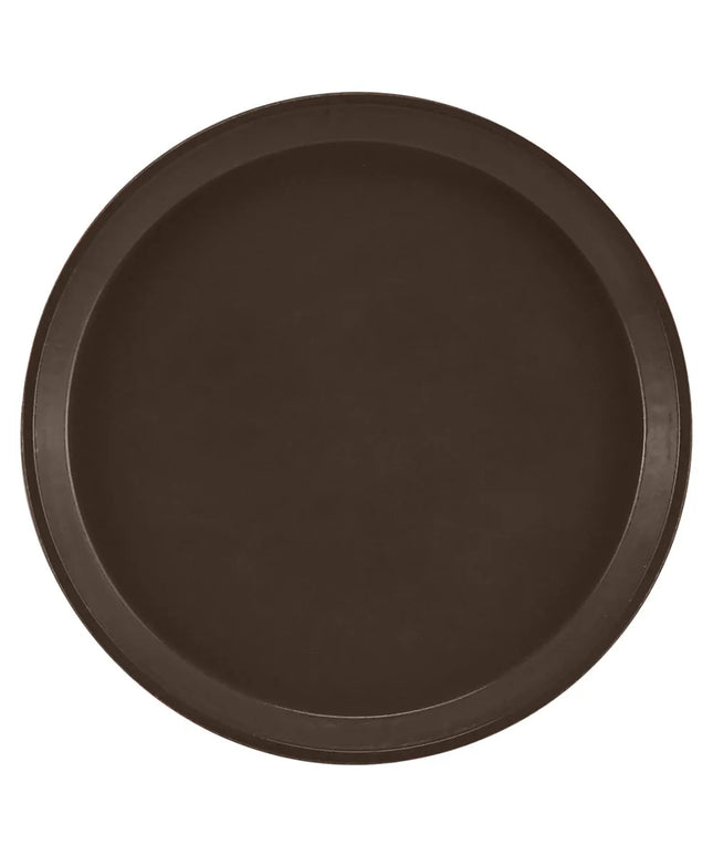 Khay Tròn Phục Vụ Cambro 900116 Fiberglass 22.9 cm - Màu Nâu Brazil Brown