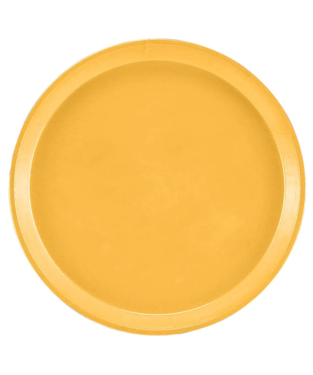 Khay Tròn Phục Vụ Cambro 900171 Fiberglass 22.9 cm - Màu Vàng Tuscan Gold