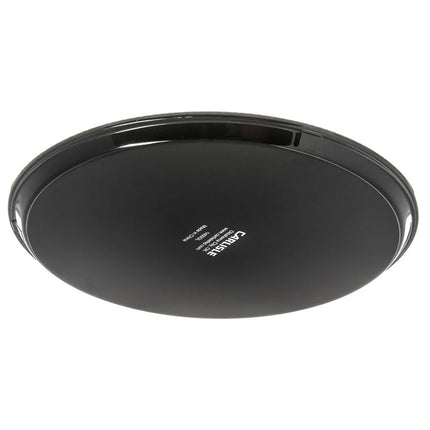 Khay Tròn Phục Vụ Carlisle 1400GL004 37 cm - Lót Cao Su, Màu Đen