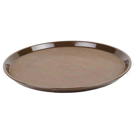Khay Tròn Polytread Cambro PT1600167 40.6 cm - Nâu