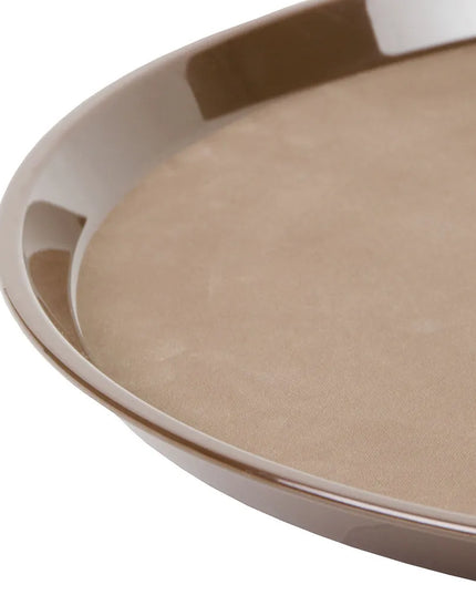 Khay Tròn Polytread Cambro PT1600167 40.6 cm - Nâu