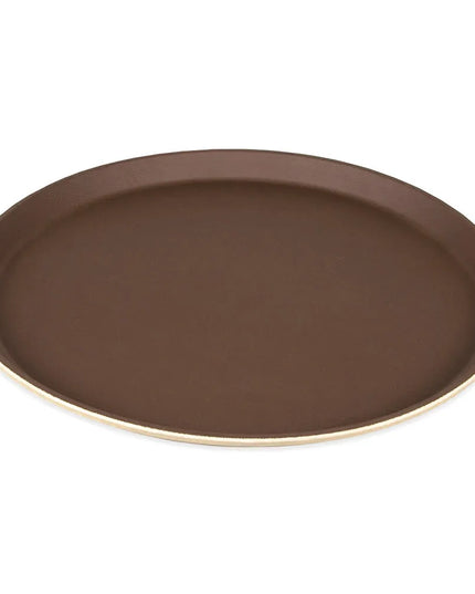 Khay Tròn Treadlite Cambro 1400TL138 35.4 cm, Chống Trơn, Fiberglass, Màu Tavern Tan