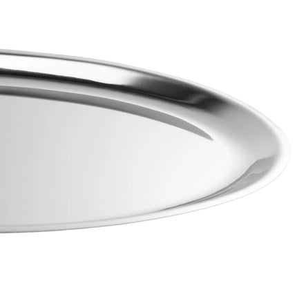 Khay Xèo Oval Winco SIZ-11 27.9 cm, Thép Không Gỉ