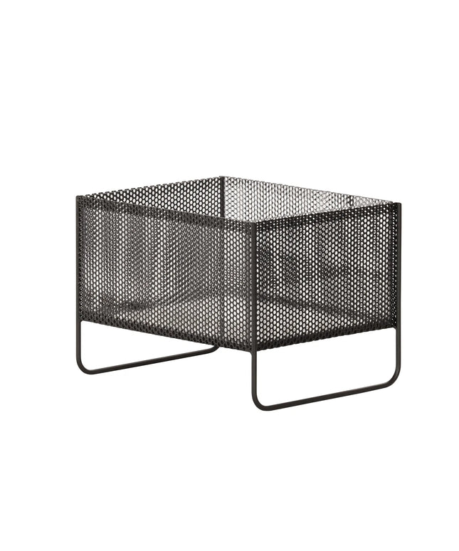 Khung Đá Chữ Nhật Cal-Mil 22907-10-115 33 x 25.4 x 24.1 cm, Khung Lưới, Đen