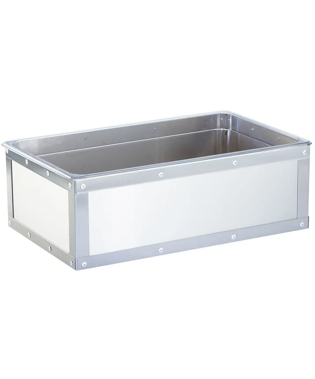 Khung Đá Chữ Nhật Cal-Mil 3395-12-55 52.7 cm Dài x 32.4 cm Rộng x 18.4 cm Cao, Inox