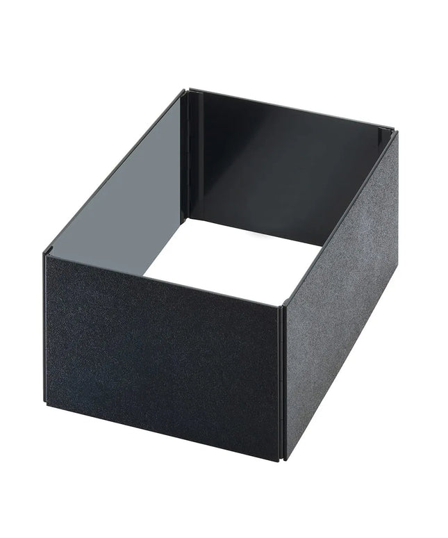 Khung Đá Chữ Nhật Cal-Mil BH4618-13 66 cm Dài x 45.7 cm Rộng x 15.2 cm Cao, Nhựa, Đen