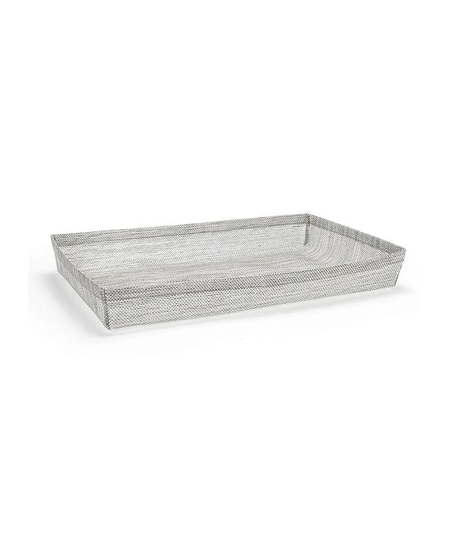 Khung Đá Chữ Nhật Front of the House BHO127GYV21 50.8 x 30.5 x 6.4 cm, Vinyl Dệt, Xám Mesh