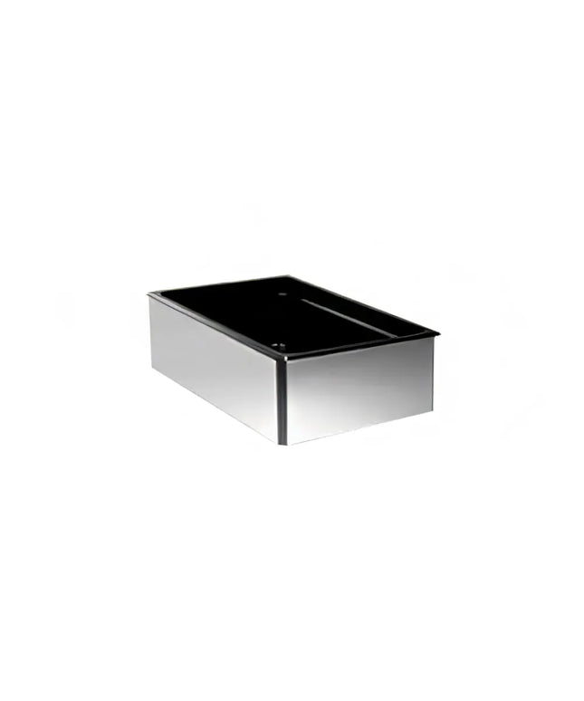 Khung Đựng Đá Hình Chữ Nhật Cal-Mil BH4220-13 - 50.8 cm x 30.5 cm x 15.2 cm, Nhựa, Đen