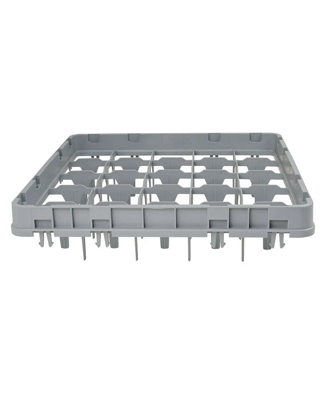 Khung Mở Rộng Giá Rửa Ly Cỡ Đầy Đủ Cambro 20E2151 20 Ngăn - Thả Nửa, Xám Nhạt