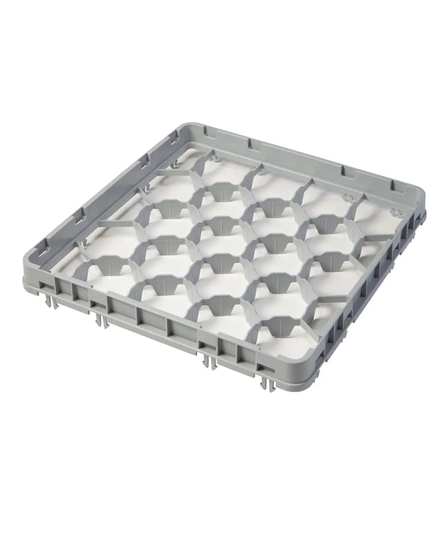 Khung Mở Rộng Giá Rửa Ly Cỡ Đầy Đủ Cambro 20GE2151 20 Ngăn - Thả Nửa, Xám Nhạt