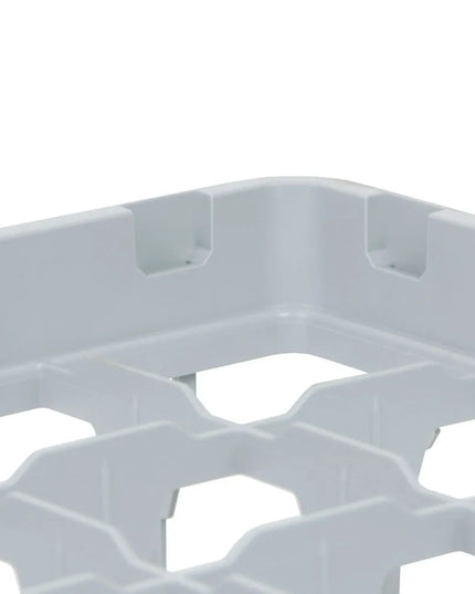 Khung Mở Rộng Giá Rửa Ly Cỡ Đầy Đủ Cambro 25E1151 25 Ngăn - Thả Toàn Phần, Xám Nhạt