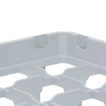 Khung Mở Rộng Giá Rửa Ly Cỡ Đầy Đủ Cambro 25E1151 25 Ngăn - Thả Toàn Phần, Xám Nhạt