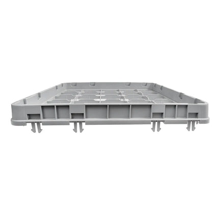 Khung Mở Rộng Giá Rửa Ly Cỡ Đầy Đủ Cambro 25E2151 25 Ngăn - Thả Nửa, Xám Nhạt