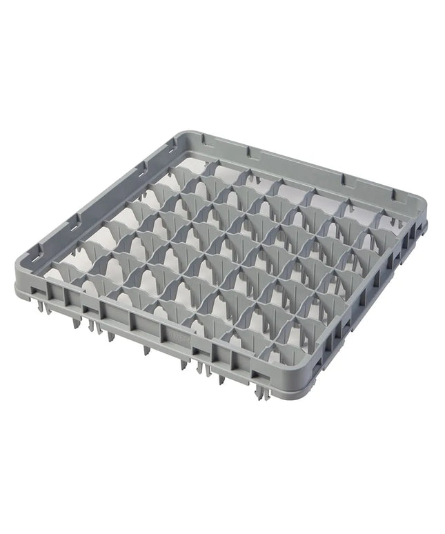 Khung Mở Rộng Giá Rửa Ly Cỡ Đầy Đủ Cambro 49E1151 49 Ngăn - Thả Toàn Phần, Xám Nhạt