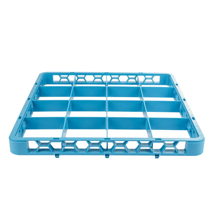 Khung Mở Rộng Giá Rửa Ly Cỡ Đầy Đủ Carlisle RE1614 16 Ngăn, Xanh Dương
