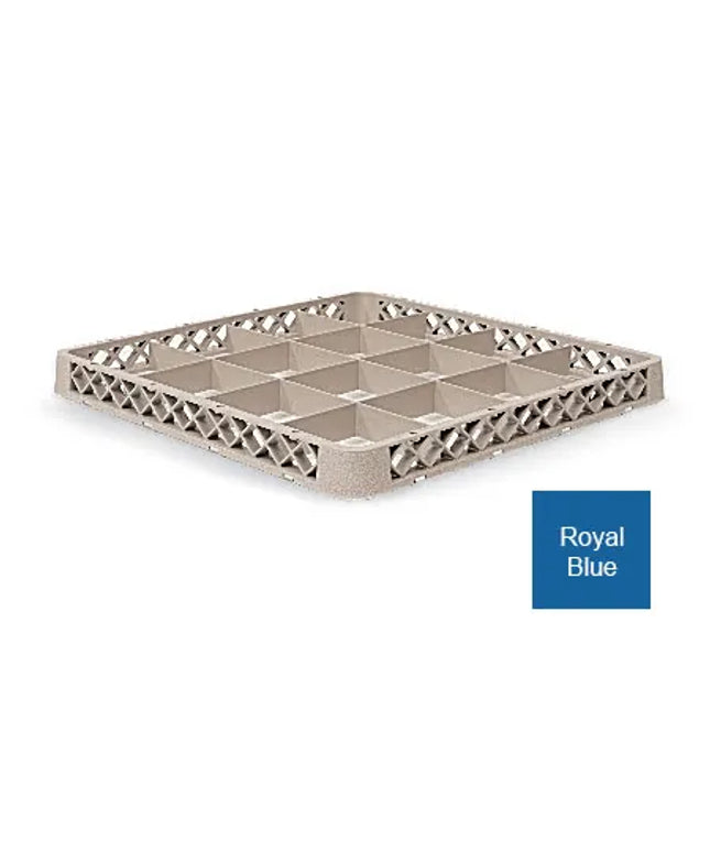 Khung Mở Rộng Giá Rửa Ly Cỡ Lớn Vollrath TRD 16 Ngăn, Xanh Hoàng Gia