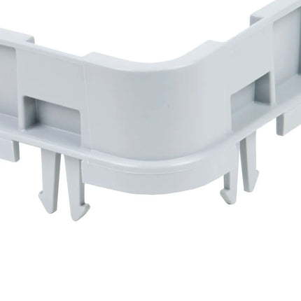 Khung Mở Rộng Giá Rửa Ly Hở Cỡ Đầy Đủ Cambro E3151, Xám Nhạt
