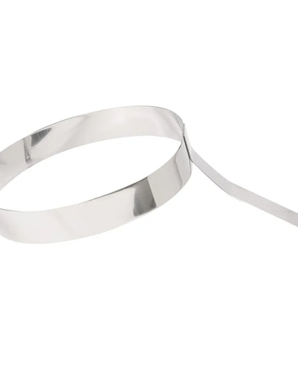 Khuôn Chiên Trứng Tròn American Metalcraft ER587 15.2 cm Có Tay Cầm, Inox