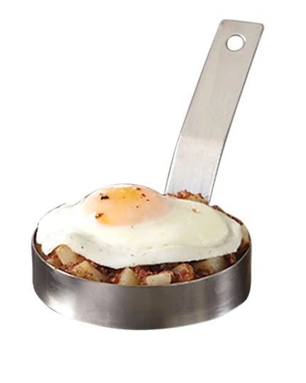 Khuôn Chiên Trứng Tròn American Metalcraft ER587 15.2 cm Có Tay Cầm, Inox