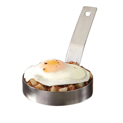 Khuôn Chiên Trứng Tròn American Metalcraft ER587 15.2 cm Có Tay Cầm, Inox
