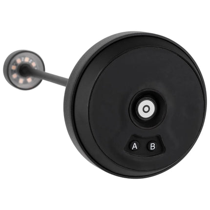 LED Table Lamp - GGM Gastro NISSRIN MICRO - Rechargeable - Cordless - 3-step dimmable - Ø80mm - Black - with Charging Dock
