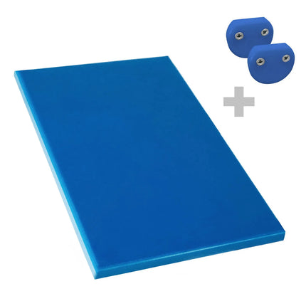 Libbey Chopping Board - 300x500mm - Thickness: 20mm - HACCP-Compliant - HDPE - Blue