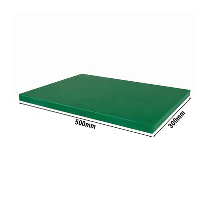 Libbey Chopping Board - 300x500mm - Thickness: 20mm - HACCP-Compliant - HDPE - Green