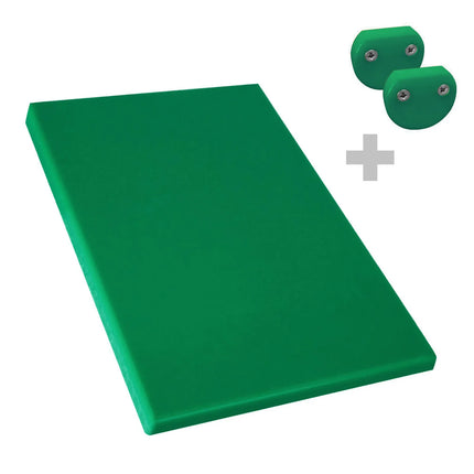 Libbey Chopping Board - 300x500mm - Thickness: 20mm - HACCP-Compliant - HDPE - Green